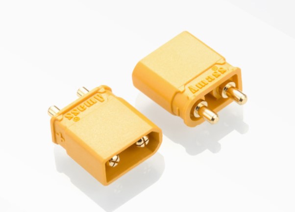 2mm插頭XT30UPB-M，遙控飛機穿越機無人機連接器