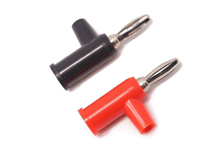 4mm Plug標(biāo)準(zhǔn)4mm免焊疊加香蕉插頭 A.1.112