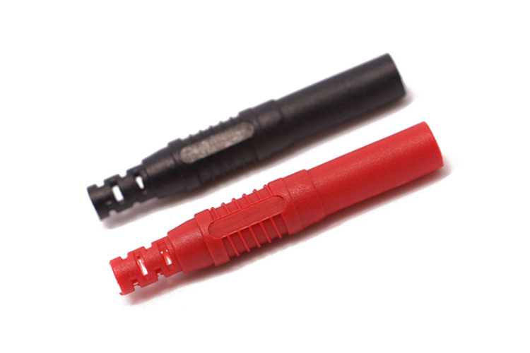 25.503 組裝式4mm全護套安全型香蕉插頭DIY表筆4mm Shrouded Plug