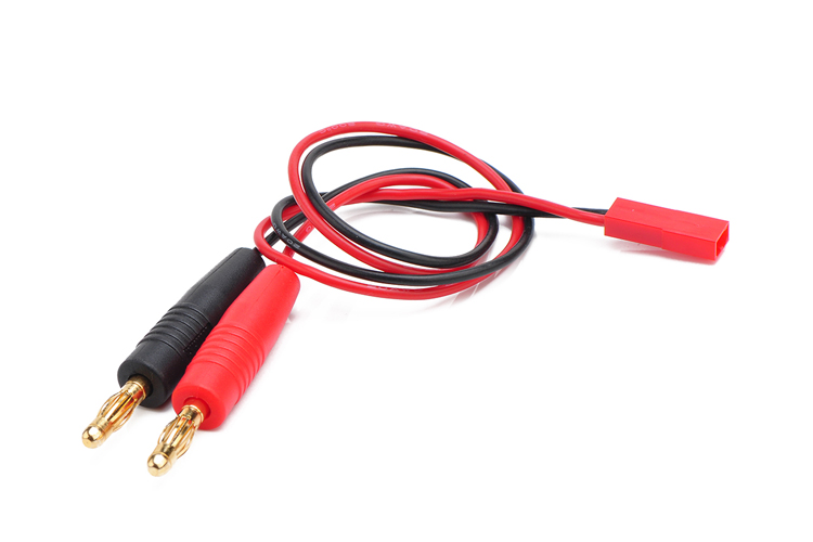 AMASS出品JST充電線 30cm 20AWG專用充電硅膠線 4mm充電香蕉插頭