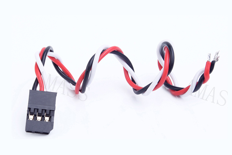 AMASS出品 FUTABA/杜邦舵機(jī)延長(zhǎng)線 并線/絞線繞線60芯 22AWG