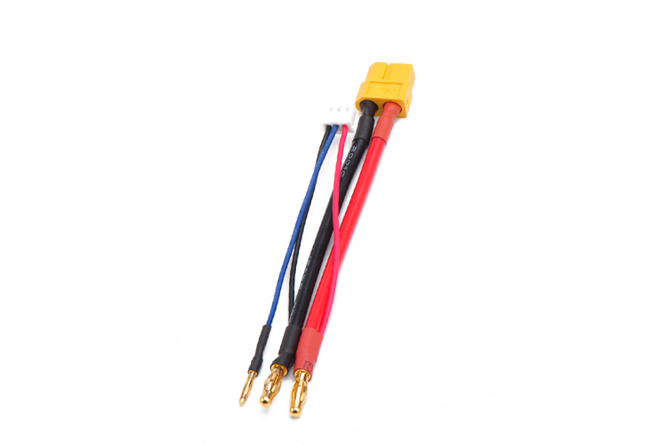 艾邁斯XT60平衡充電線鋰電池線12AWG22號PVC線AMASS熱賣模型配件